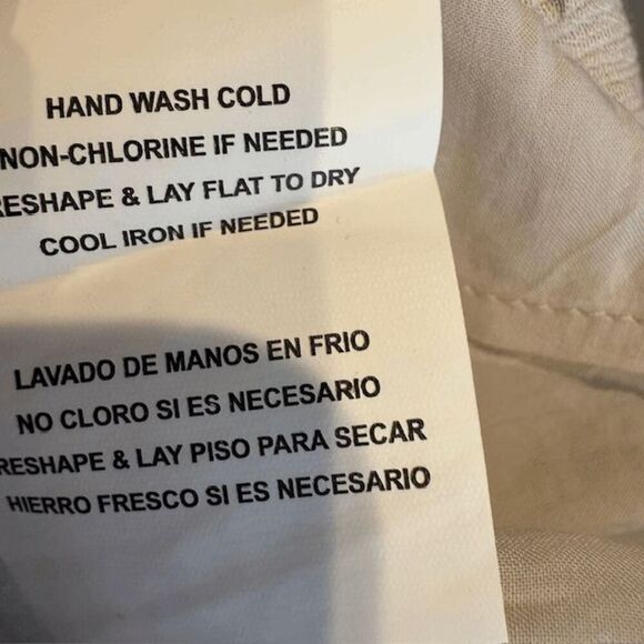 Coco + Jaimeson Beaded Gauzy Tropical Short Romper Spaghetti Straps Size Small - Picture 9 of 13